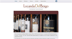 Desktop Screenshot of locanda-del-borgo.com